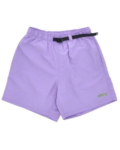 Obey Casual Shorts - Lila