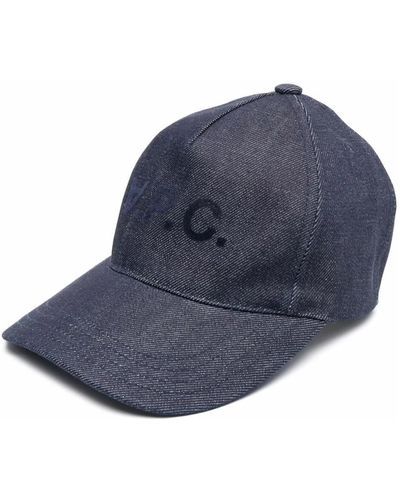 A.P.C. Hats - Blu