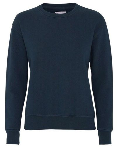 COLORFUL STANDARD Classic Organic Crew Sweatshirt - Blau
