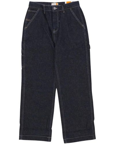 Timberland Cotone canapa carpenter jeans rindge - Blu