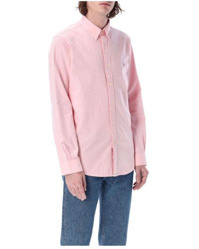 Ralph Lauren Maßgeschneidertes hemd - stilvoll und angepasst - Pink