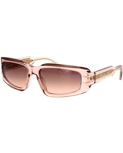 Dior Moderne und elegante geometrische sonnenbrille - Pink
