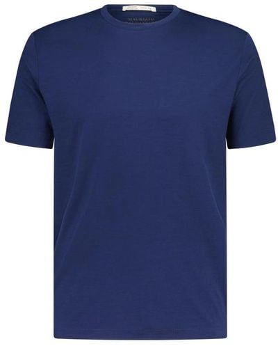 Maurizio Baldassari T-shirt aus wolle - Blau
