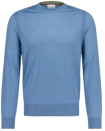 PS by Paul Smith Knitwear > round-neck knitwear - Bleu