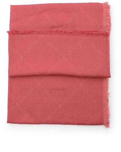 BOSS Sciarpa da donna - rosso medio - Rosa
