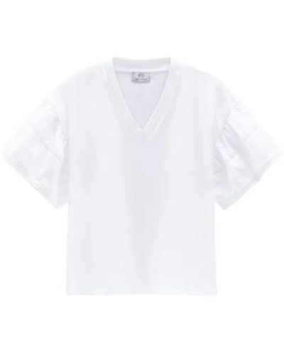 Woolrich T-shirts - Blanc