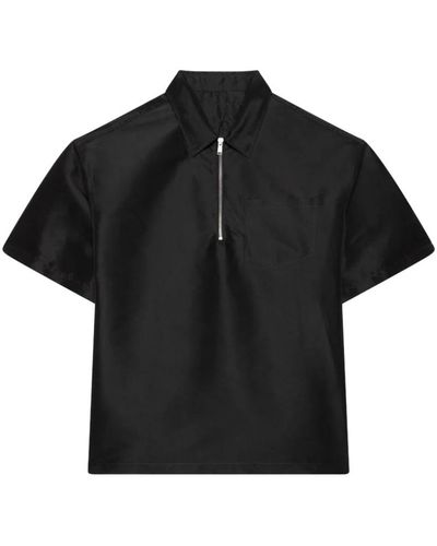 Heron Preston Short Sleeve Shirts - Black