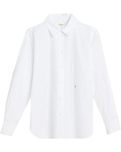 Bellerose Camicia di cotone gastoo - Bianco