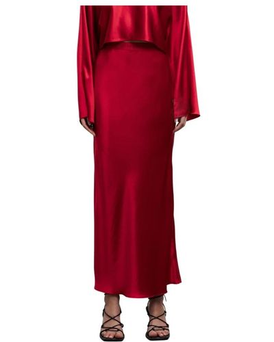 Ahlvar Gallery Skirts > maxi skirts - Rouge