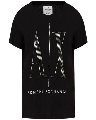 Armani T-shirt 8nytdx yjg3z - Nero