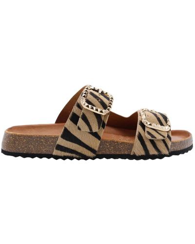 Geox Shoes > flip flops & sliders > sliders - Marron