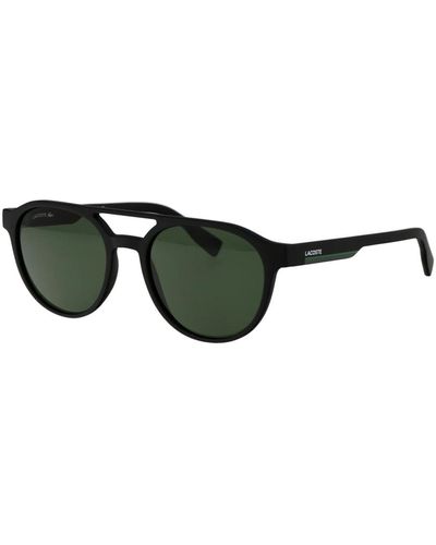 Lacoste Stylische sonnenbrille für trendige looks - Grün