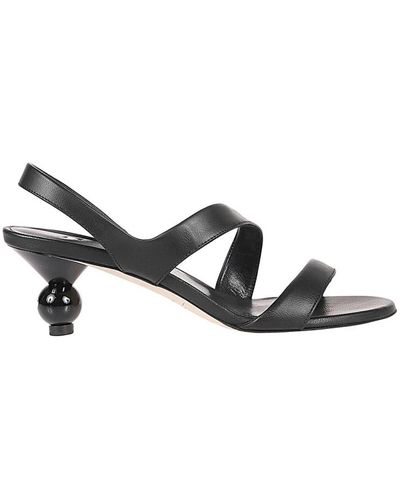 Weekend by Maxmara Shoes > sandals > high heel sandals - Noir