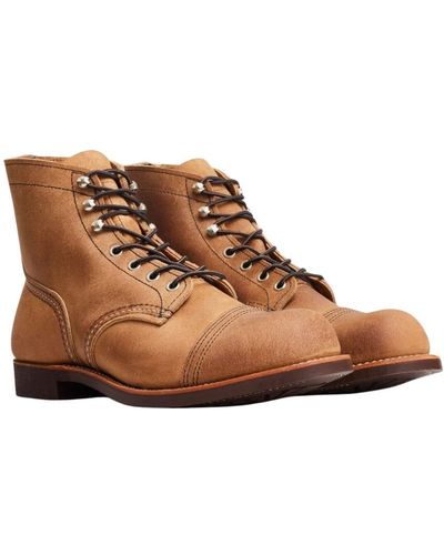 Red Wing Shoes > boots > lace-up boots - Marron