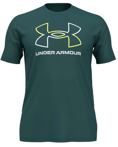 Under Armour Foundation update t-shirt hydro teal - Grün