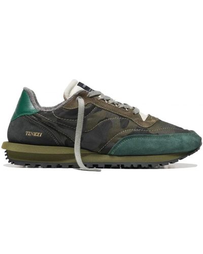 HIDNANDER Tenkei® track edition scarpa da corsa verde camo