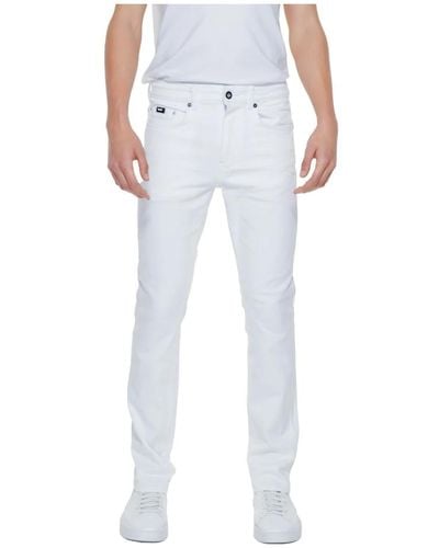 Gas Jeans > slim-fit jeans - Blanc