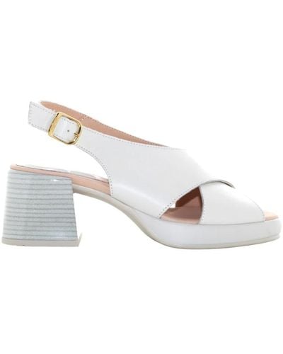 Callaghan Shoes > sandals > high heel sandals - Blanc