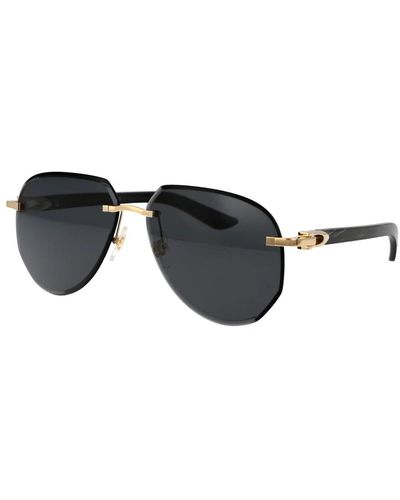 Cartier Stylische sonnenbrille ct0440s - Schwarz