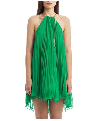 SIMONA CORSELLINI Short Dresses - Green