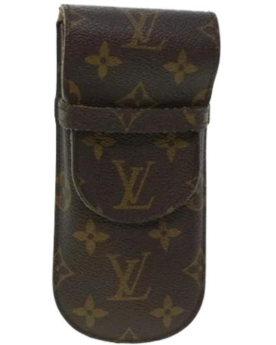 Louis Vuitton Portafoglio louis vuitton in tela marrone
