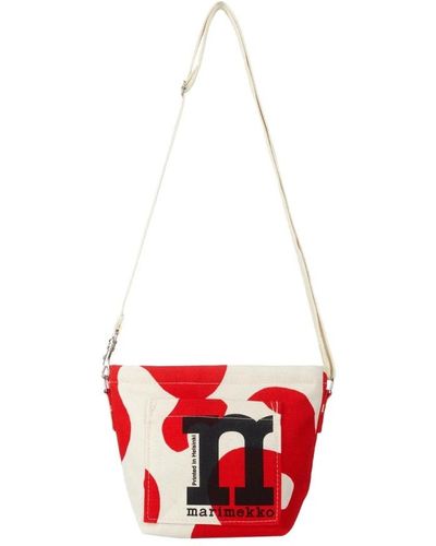 Marimekko Shoulder Bags - Red