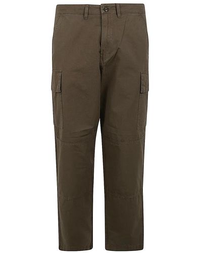 Barbour Trousers > cropped trousers - Vert