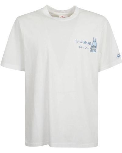 Mc2 Saint Barth T-Shirts - White