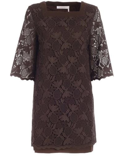 See By Chloé Short Dresses - Brown