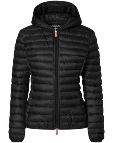 Save The Duck Down Jackets - Black
