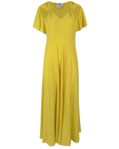 Vivetta Maxi Dresses - Yellow