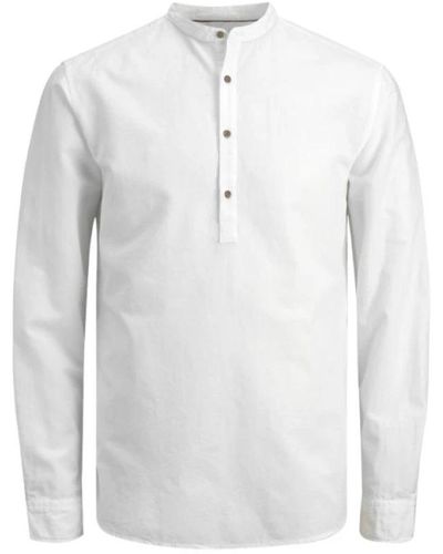 Jack & Jones Casual Shirts - White