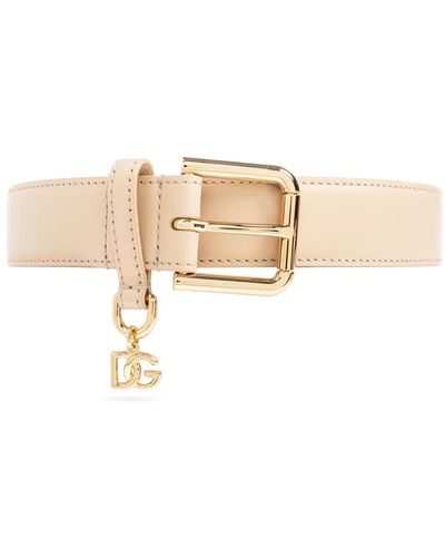 Dolce & Gabbana Cinturón de cuero - Neutro