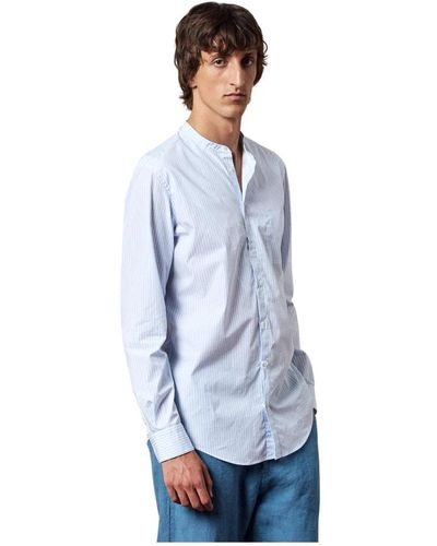 Massimo Alba Shirts > casual shirts - Bleu