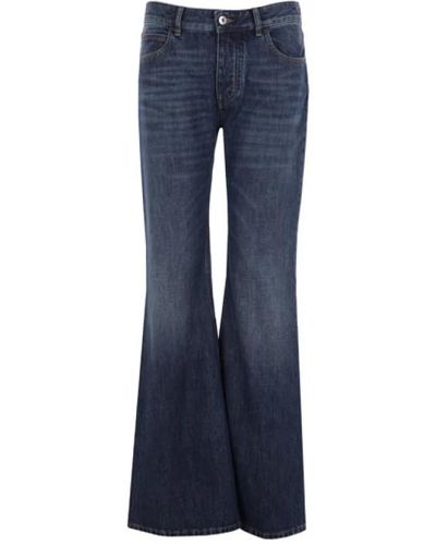 Bottega Veneta Jeans > flared jeans - Bleu