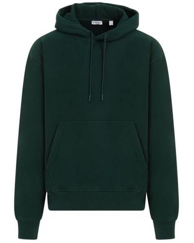 Burberry Grüner baumwoll hoodie sweatshirt