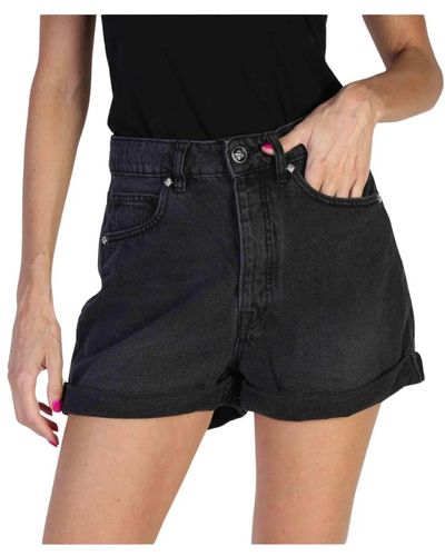 RICHMOND Shorts > denim shorts - Noir