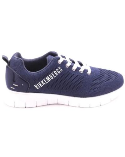 Bikkembergs Textil sneakers - Blau