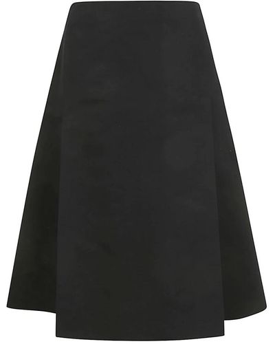 Marni Falda negra - Negro
