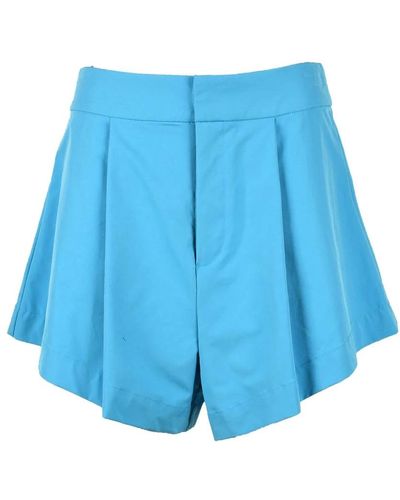 WEILI ZHENG Short Shorts - Blue