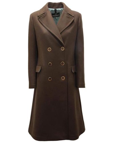 Mason's Coats > double-breasted coats - Marron
