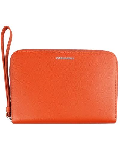 DSquared² Leather handbag - Arancione
