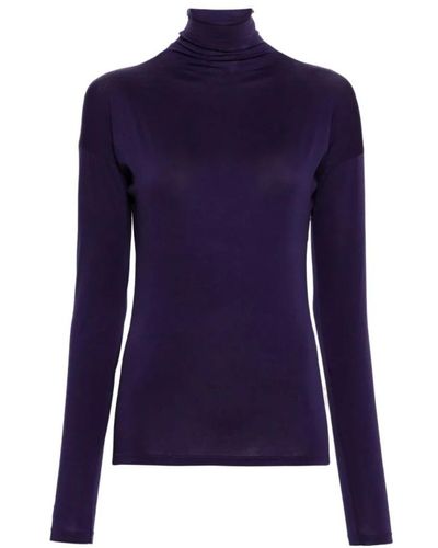 Lemaire Long Sleeve Tops - Blue