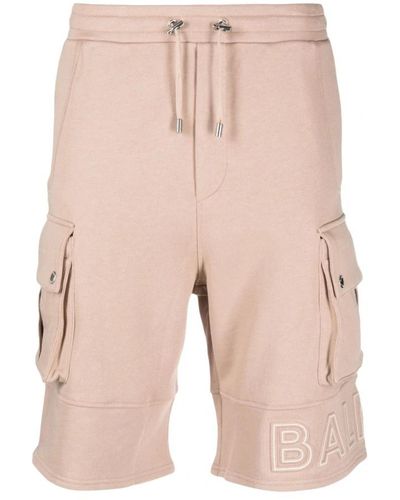 Balmain Shorts > casual shorts - Neutre