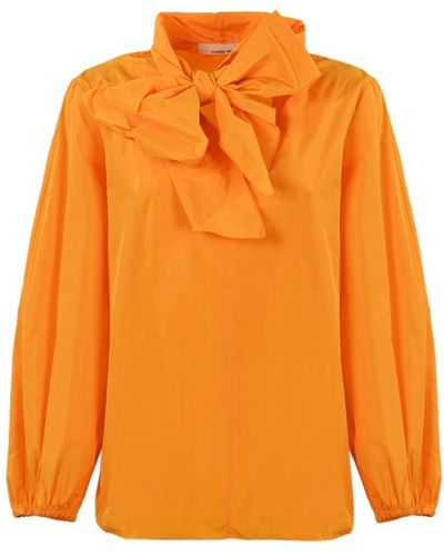 Liviana Conti Blouses & shirts > blouses - Orange
