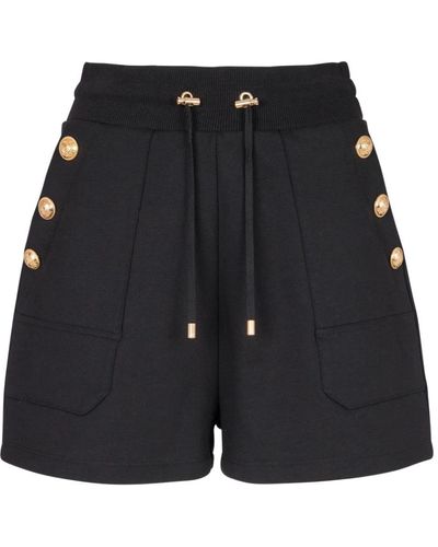 Balmain Short Shorts - Black