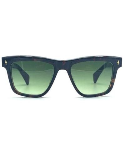 Jacques Marie Mage Vintage grün gradient sonnenbrille