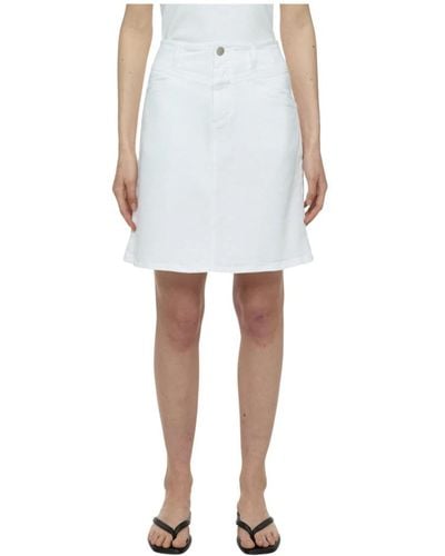 Closed Short skirts - Bianco