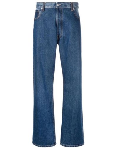 Maison Margiela Jeans > straight jeans - Bleu