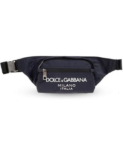 Dolce & Gabbana Gürteltasche mit logo - Blau